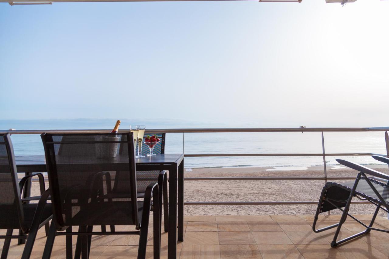 Ap-3 Ximoapartments A Primera Linea Playa & Chimenea Oliva Eksteriør bilde